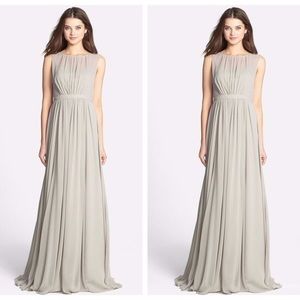 Jenny Yoo Vivienne Chiffon Gown